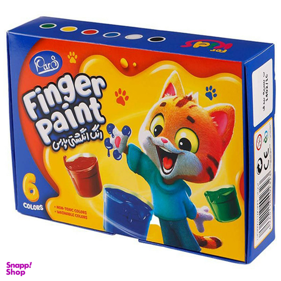 رنگ انگشتی پارس کد 0349 بسته 6 عددی