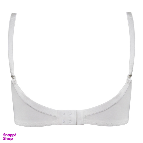 سوتین زنانه لین مدل بدون فنر کد 4680-406 رنگ سفید