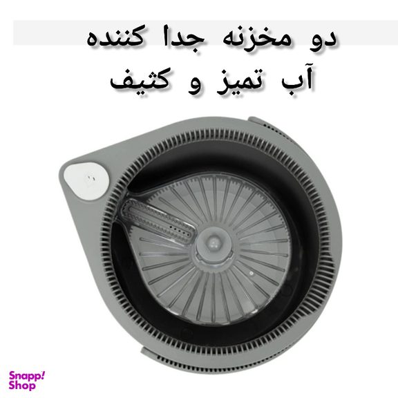 زمین شوی دو مخزن دبلیو اس مدل اشک کد 600