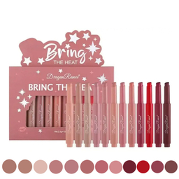 رژ لب جامد دراگون رانی مدل A01 بسته 12 عددی