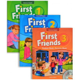 فلش کارت American First Friends اثر Susan Lannuzzi انتشارات Oxford مجموعه 3 عددی