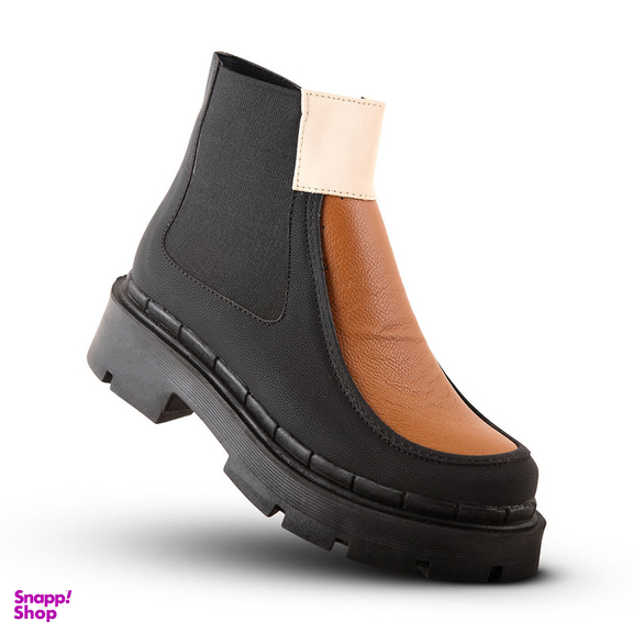نیم بوت زنانه چرم رادیس مدل ستیلا کد M.MC-659-asl