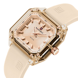 ساعت دیجیتال زنانه نیوی فورس مدل 7106 رنگ بژ