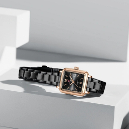 ساعت مچی عقربه ای زنانه نیوی فورس مدل NF9252RGBB رنگ مشکی