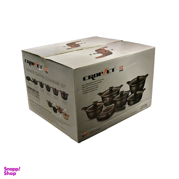 سرویس پخت و پز 12 پارچه کروپ ست مدل bl کد 800093