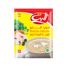 سوپ نیمه آماده الیت با طعم قارچ وزن 65 گرم
