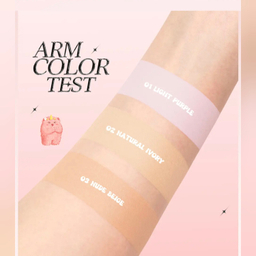 پودر فیکس مات بنکسر رنگ 01 light purple