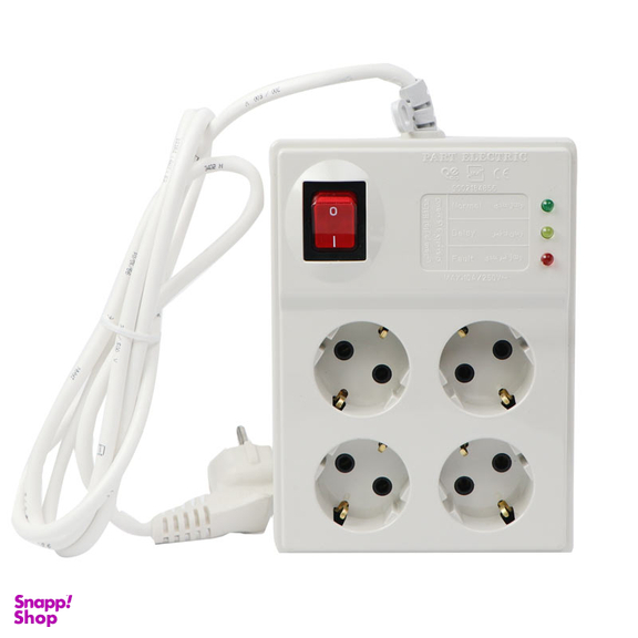 چندراهی برق و محافظ پارت الکتریک مدل Pe2204