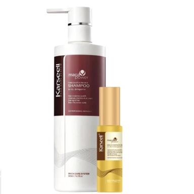 روغن و ماسک مو کارسل کد 01 مناسب انواع مو مجموعه 2 عددی