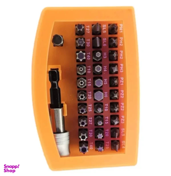 پک سری پیچ گوشتی موتا مدل MO310004 مجموعه 32 عددی