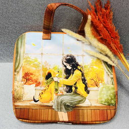 کیف دستی مدل دختر جنگل کد 035