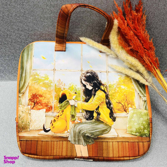 کیف دستی مدل دختر جنگل کد 035