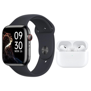 ساعت هوشمند ویسمی مدل wisme-x15 سایز 45 میلی متر به همراه بند سیلیکونی و هدفون