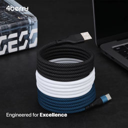 کابل تبدیل USB به Type-C فوربری مدل Magnetic KS-AC01-18W طول 1 متر
