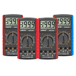 مولتی متر دیجیتال آننگ مدل AN9205A کد RED