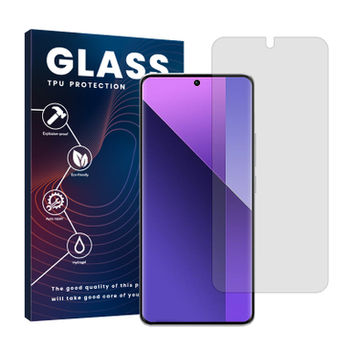 محافظ صفحه نمایش شفاف گلس مدل Resistant مناسب گوشی موبایل شیائومی Redmi Note 13 Pro Plus