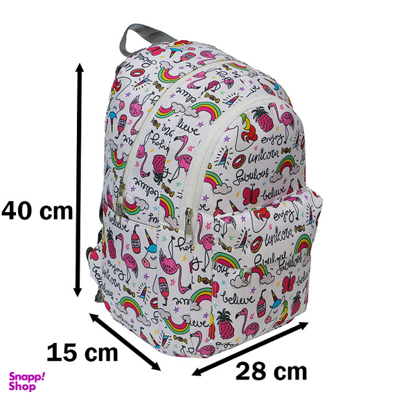 کوله پشتی دخترانه توریث مدل NHH-150003