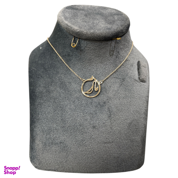 گردنبند طلا 18 عیار زنانه طرح مادرم کد 0314