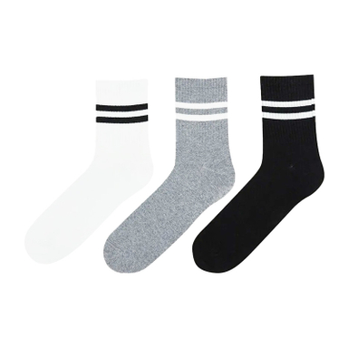 جوراب ساق بلند مردانه ال سی وایکیکی مدل s5hr50z8 مجموعه 3 عددی