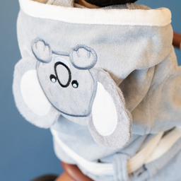 حوله پالتویی کودک نارین ساپ مدل کوالا پسر سایز 80 سانتی متر