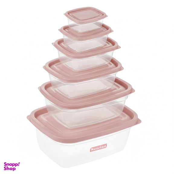 ظروف نگهدارنده 12 پارچه نورینو مدل آیرینا