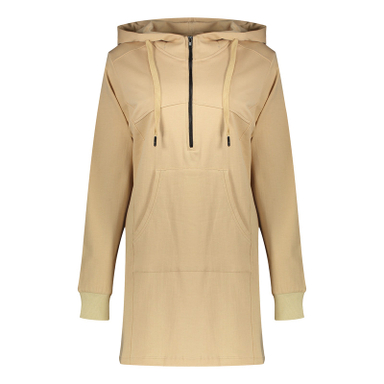 هودی زنانه مادر مدل لیندا رنگ کرم