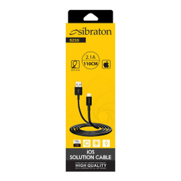 کابل تبدیل USB به لایتنیگ سیبراتون مدل S232i طول 1.2 متر