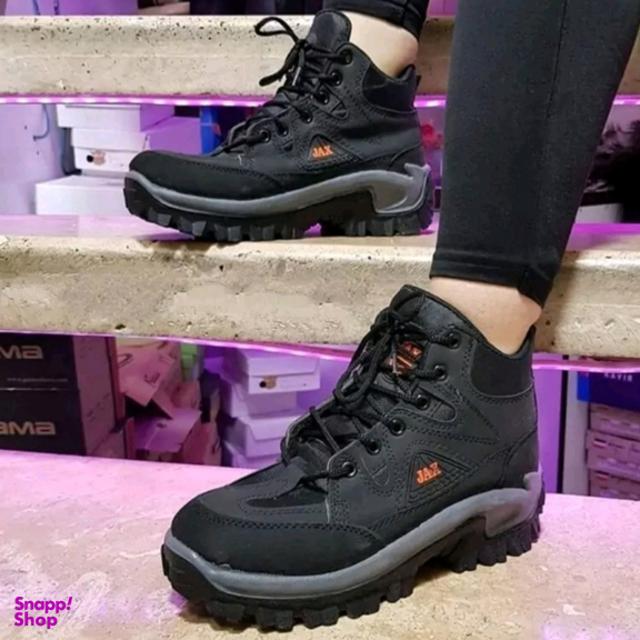 کفش نیم بوت طبیعت گردی کد jx2001 رنگ مشکی