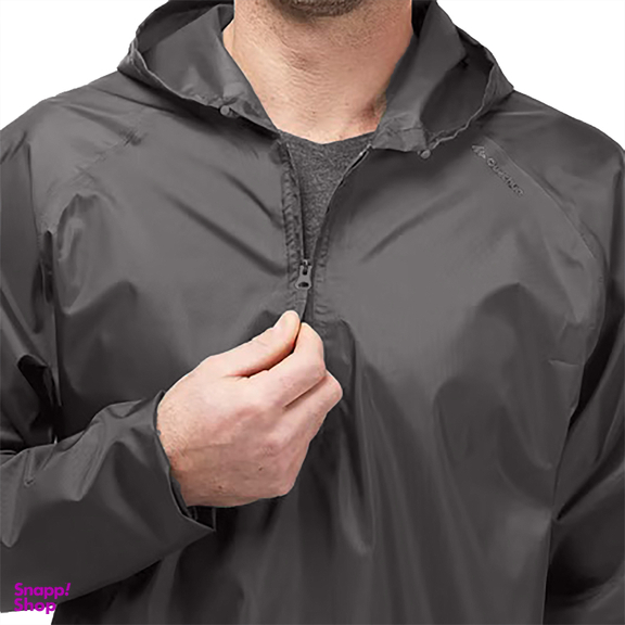 بادگير سفری Quechua مدل Decathlon Raincut 1/2 Zip Jacket
