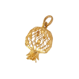 نیم ست طلا 18 عیار زنانه مدل انار طرح زَرنار