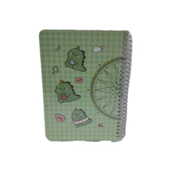 دفترچه یادداشت سیمی ۸۰ برگ سویل طرح دایناسور کد 226