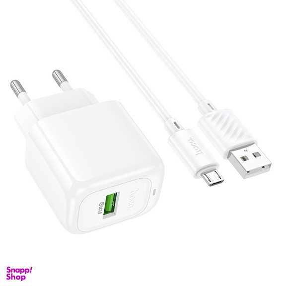 شارژر دیواری هوکو مدل CS52A USB به همراه کابل MicroUSB