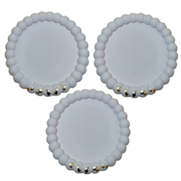 سینی بتنی مدل مرواریدی کد m1 مجموعه 3 عددی