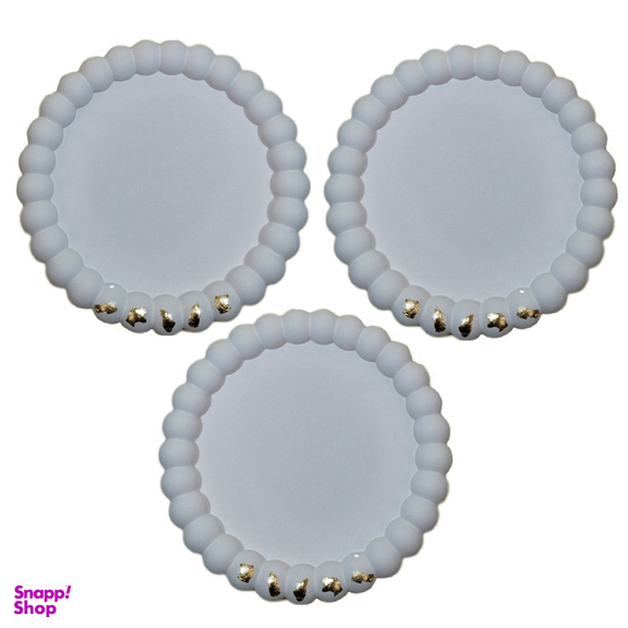 سینی بتنی مدل مرواریدی کد m1 مجموعه 3 عددی