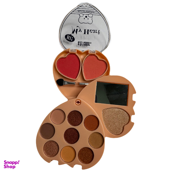 پالت سایه چشم اس اف آر کالر طرح گلبرگ کد 02