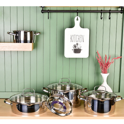 سرویس پخت و پز 8 پارچه کرکماز مدل Steama کد 1999