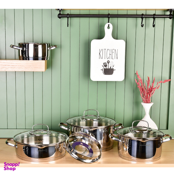 سرویس پخت و پز 8 پارچه کرکماز مدل Steama کد 1999