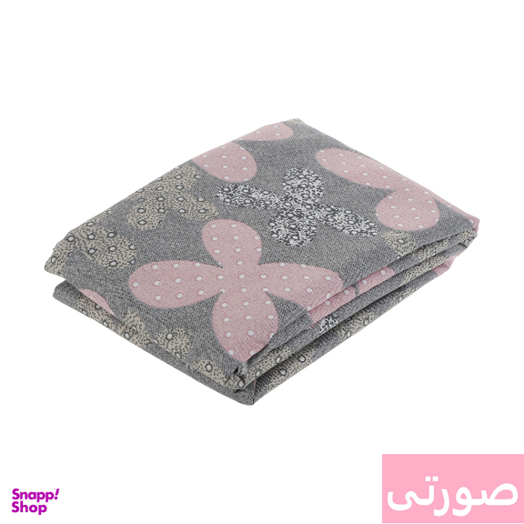 ملحفه ناتوسا مدل کشدار توسکا یک نفره سایز 120×200 سانتی متر
