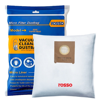 کیسه جاروبرقی روسو مدل پاکت 9050 درب کاغذی 4 بسته 4 عددی