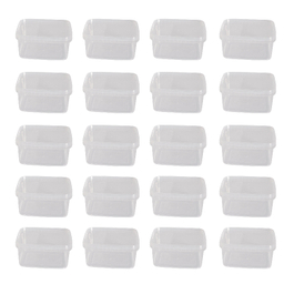 ظرف نگهدارنده فریزری مایکروویوی پولاد پویش گنجایش 500 سی سی کد 41 مجموعه 20 عددی