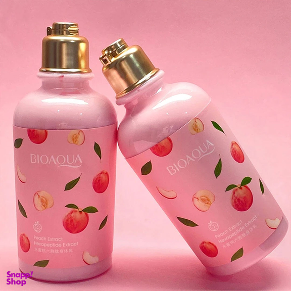 لوسیون بدن بایوآکوا مدل هلو حجم 250 میلی لیتر