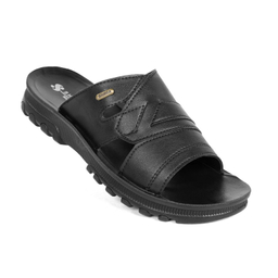 دمپایی مردانه شیما مدل میعاد رنگ مشکی