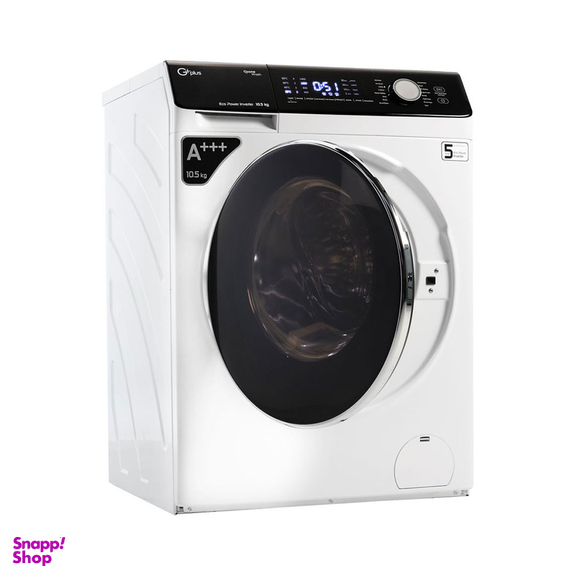ماشین لباسشویی جی پلاس مدل GWM-M104W ظرفیت 10.5 کیلوگرم