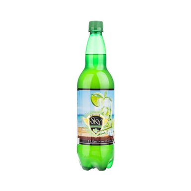 آبمیوه گازدار با طعم موهیتو شیرین عسل حجم 1 لیتر
