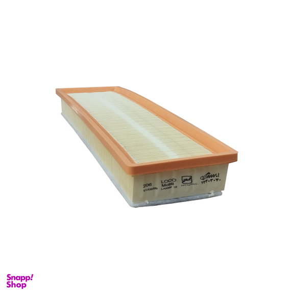 فیلتر هوا خودرو ایساکو مدل 3040 مناسب پژو 206 تیپ 2 و3