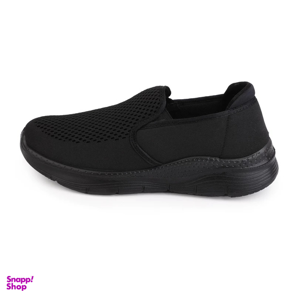 کتانی پیاده روی مردانه شیما کفش مدل RUN2 رنگ مشکی