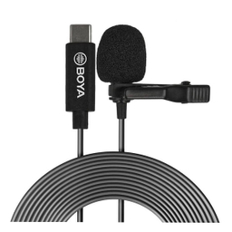 میکروفون یقه ای با سیم بویا مدل Boya BY-M3 رابط Type-C
