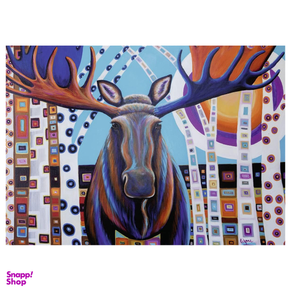 پازل 1000 تکه راونزبرگر مدل Winter Moose کد 13979