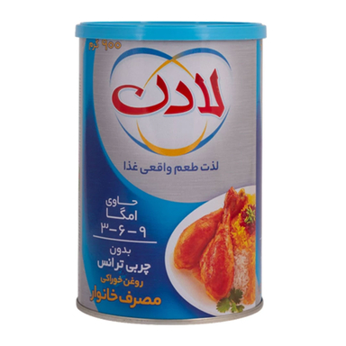 روغن نیمه جامد لادن وزن 900 گرم