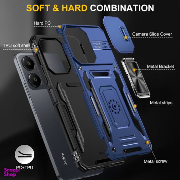 کاور گوشی موبایل سامورایی مدل KATSO مناسب برای شیائومی Redmi Note 13 Pro 5G / Poco X6 5G